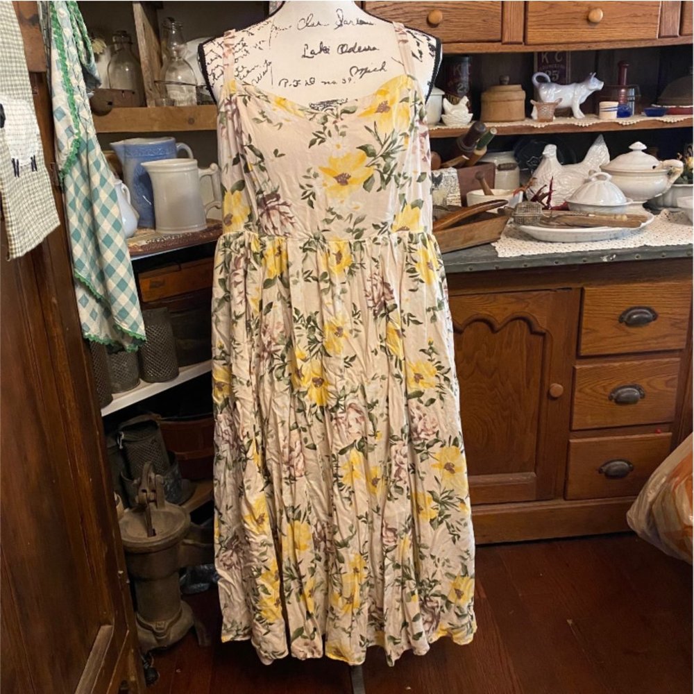 Torrid MIDI CHALLIS SKATER DRESS - 2